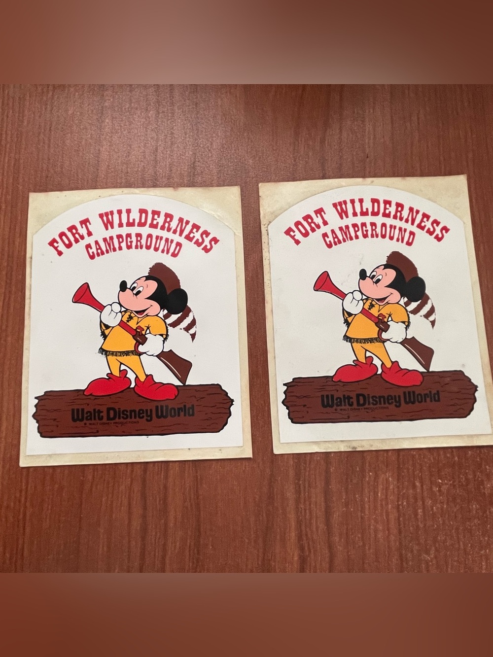 Disney Fort Wilderness stickers